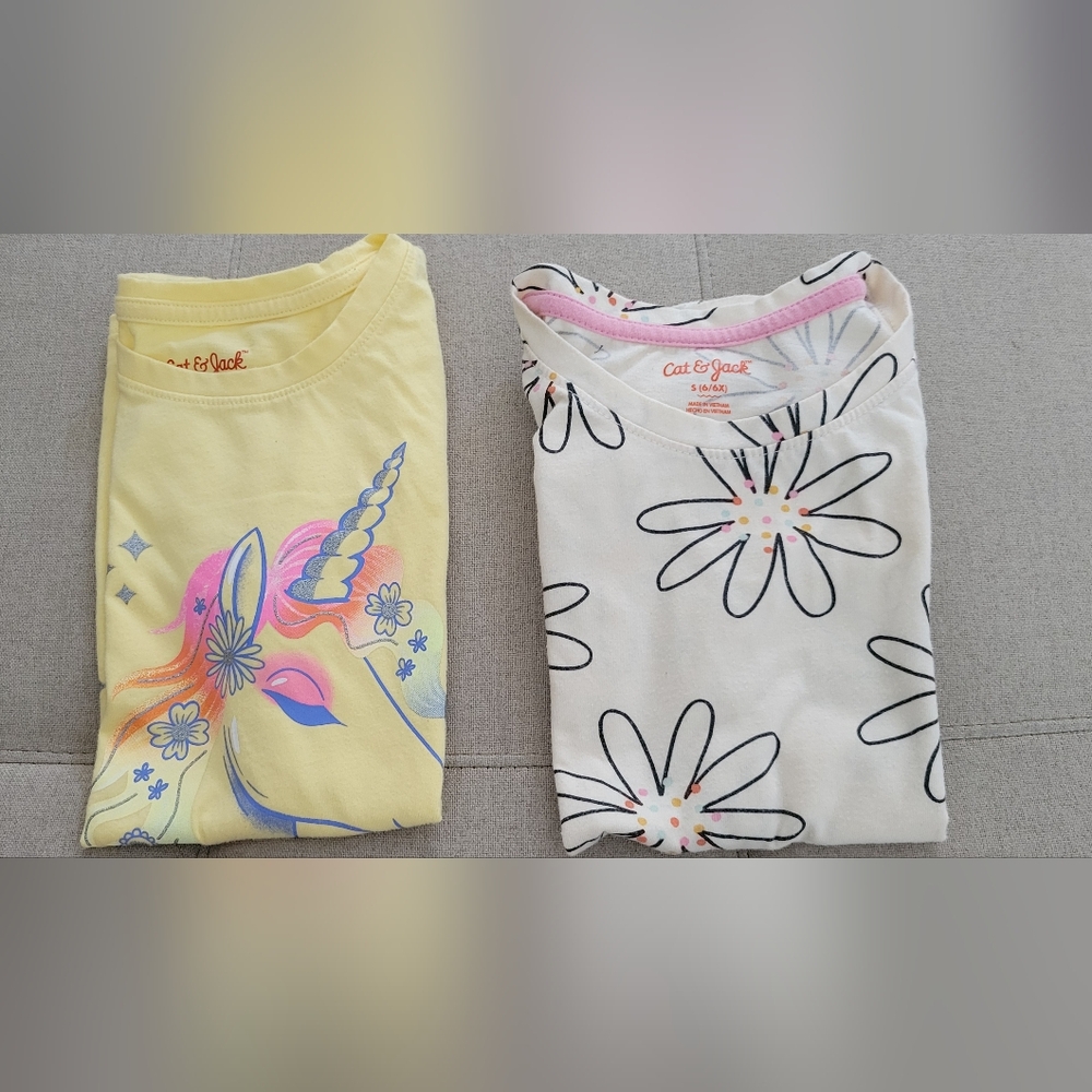 2 Cat and Jack Tees